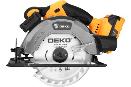 Пила дисковая аккумуляторная DEKO DKCS20 Laser, 063-4205 купить в Ноябрьске