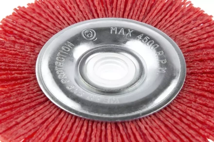 Кордщетка HAMMER плоская 125мм для УШМ нейлон (207-115) купить в Ноябрьске