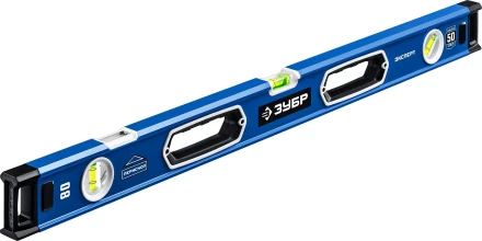 ЗУБР ЭКСПЕРТ, 800 мм, с зеркальным глазком, уровень с усиленным профилем, Профессионал (34570-080) купить в Ноябрьске