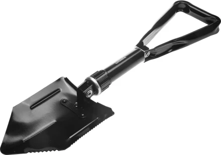Лопата GRINDA складная, саперная, металлическая ручка, 240 / 578 мм 39470_z01 купить в Ноябрьске