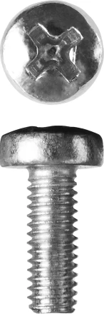 Винт ЗУБР &quot;МАСТЕР&quot; DIN 7985, класс прочности 4.8, оцинкованный, M3x10мм, 5кг 303150-03-010 купить в Ноябрьске