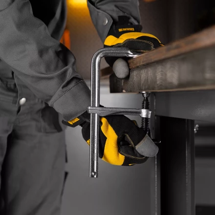 Струбцина F-образная Denzel, 80x200мм, кованая 20465 купить в Ноябрьске