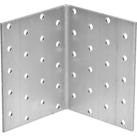 Крепежный угол ЗУБР &quot;МАСТЕР&quot; равносторонний, 100х80х80мм, 20шт 310205-100-080 купить в Ноябрьске