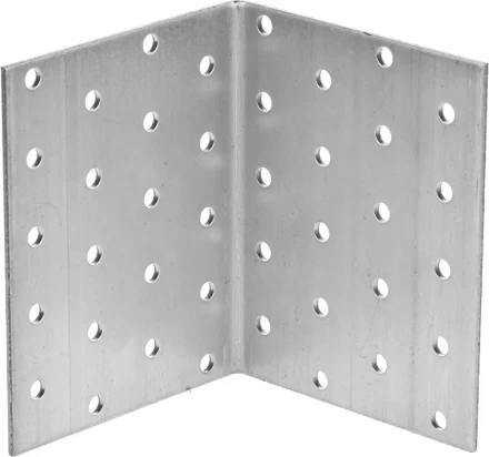 Крепежный угол ЗУБР &quot;МАСТЕР&quot; равносторонний, 100х80х80мм, 20шт 310205-100-080 купить в Ноябрьске