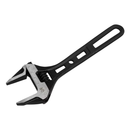 Ключ разводной Denzel, 200 мм, CrV, кованый, 15748 купить в Ноябрьске