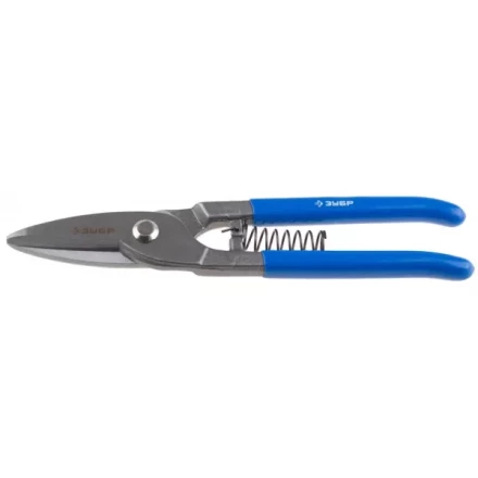 Ножницы по металлу цельнокованые ЗУБР 220мм, прямые, усиленные, твердость HRC 58-61 23012-25_z01 купить в Ноябрьске