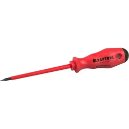 Отвертка KRAFTOOL "VOLT-KRAFT" 1000В, SL 5,5х125мм 25005-5.5-125