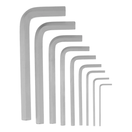 Набор ключей имбусовых, HEX, 2-12 мм, CrV, 9 шт. Сибртех 123677 купить в Ноябрьске