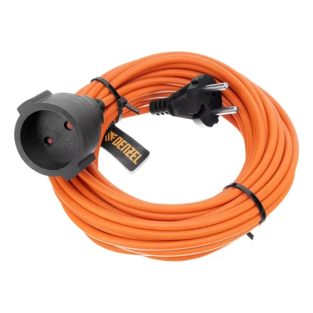 Удлинитель-шнур силовой Denzel Garden Series, б/з, ПВС, 10м, 1 розетка, 2 x 1 мм, 3 м, 37401 купить в Ноябрьске