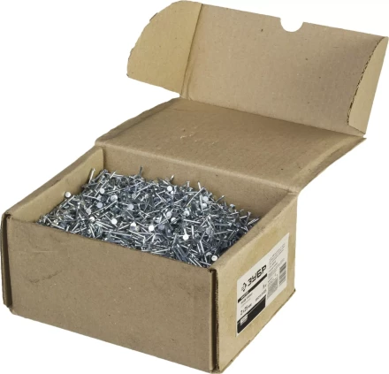 Гвозди ЗУБР &quot;МАСТЕР&quot; толевые оцинкованные ГОСТ 4029-63, 2,0х25мм, 5кг 305210-20-025 купить в Ноябрьске