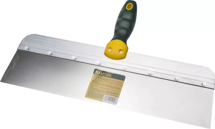 Шпатель KRAFTOOL фасадный с двухкомпонентной ручкой, нержавеющее полотно, 400мм 10036-400 купить в Ноябрьске