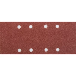 Лист шлифовальный универсальный STAYER "MASTER" на зажимах, 8 отверстий по краю, для ПШМ, Р60, 93х230мм, 5шт 35465-060