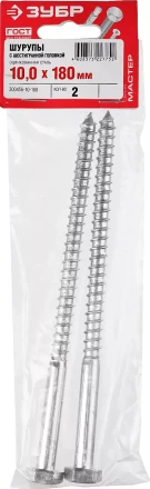 Шурупы ШДШ с шестигранной головкой (DIN 571) пакет серия МАСТЕР купить в Ноябрьске