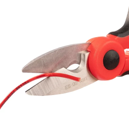 Ножницы электрика универсальные КВТ ES-02 для резки проводов до 6 мм (102358) купить в Ноябрьске