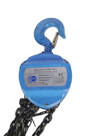 Таль ручная шестеренная TOR ТРШ C 5ТХ6M PRO 101561 купить в Ноябрьске