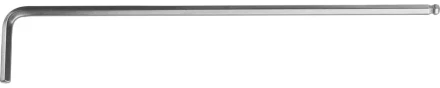 Ключ KRAFTOOL "INDUSTRIE" имбусовый, длинный c шариком, Cr-Mo, хромосатинированное покрытие, HEX 3 27437-3 купить в Ноябрьске