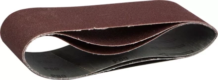 Лента шлифовальная бесконечная ЗУБР &quot;МАСТЕР&quot; на тканевой основе, для ЛШМ, P80, 75х457мм, 3шт 35541-080 купить в Ноябрьске