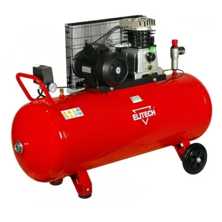 Компрессор масляный поршневой ременной Elitech КР 200/AB515/3Т купить в Ноябрьске