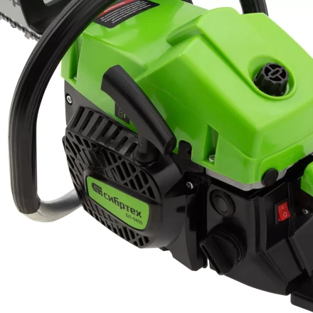 Пила цепная бензиновая БП-4540, 45 см3, шина 40 см, шаг 0.325, паз 1,5 мм, 64 звена Сибртех 95208 купить в Ноябрьске