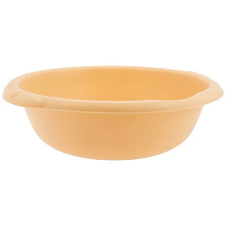 Таз пластмассовый круглый 18 л,бежевый, Home Palisad 929835 купить в Ноябрьске