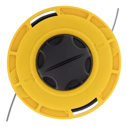 Катушка триммер. полуавтомат. легкая заправка гайка М10 М10 М8, лев.,шаг 1,0 1,25мм// Denzel 96392 купить в Ноябрьске