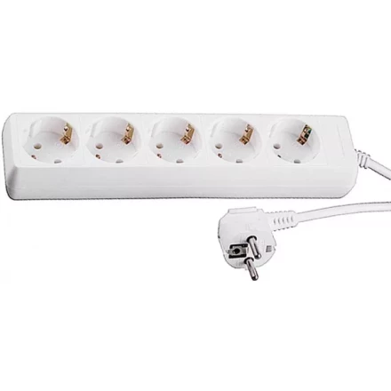 Удлинитель СВЕТОЗАР электрический с заземлением, евро, 5 гнезд, 3м SV-55053-3 купить в Ноябрьске
