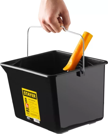 Ведро малярное пластмассовое, 8 л, STAYER 06092-08 купить в Ноябрьске