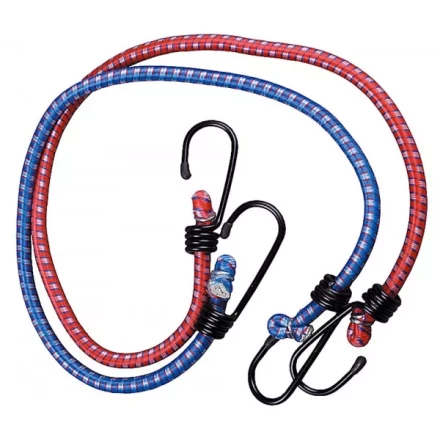 Шнур ЗУБР крепежный резиновый, со стальными крюками, 100см, 2шт 4-40507-100 купить в Ноябрьске