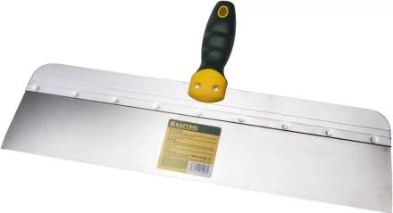 Шпатель KRAFTOOL фасадный с двухкомпонентной ручкой, нержавеющее полотно, 450мм 10036-450 купить в Ноябрьске