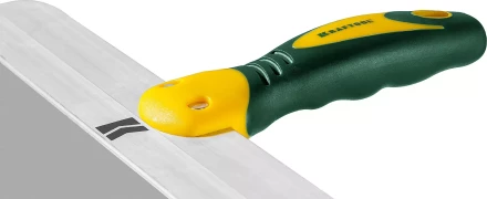 Шпатель KRAFTOOL фасадный с двухкомпонентной ручкой, нержавеющее полотно, 450мм 10036-450 купить в Ноябрьске