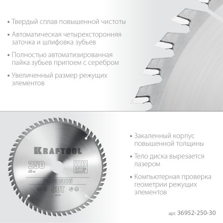 Диск пильный PRECISION, повышенный ресурс 36952-250-30 купить в Ноябрьске