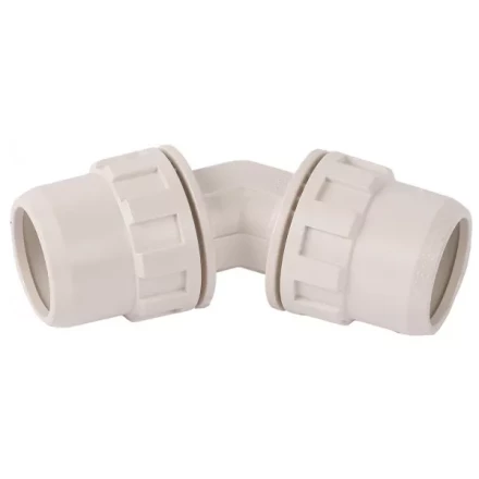 Соединитель ЗУБР &quot;ШиреФит&quot; угловой 45° &quot;штуцер с гайкой - штуцер с гайкой&quot;, 26мм 51491-26 купить в Ноябрьске