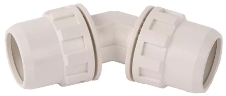 Соединитель ЗУБР &quot;ШиреФит&quot; угловой 45° &quot;штуцер с гайкой - штуцер с гайкой&quot;, 26мм 51491-26 купить в Ноябрьске