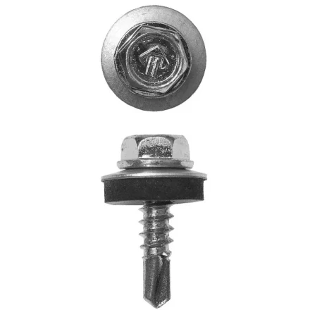 Саморезы ЗУБР &quot;ПРОФЕССИОНАЛ&quot; оцинков., для крепл. кров. матер. к металл. констр., 5.5x32мм, 350шт 4-300315-55-032 купить в Ноябрьске