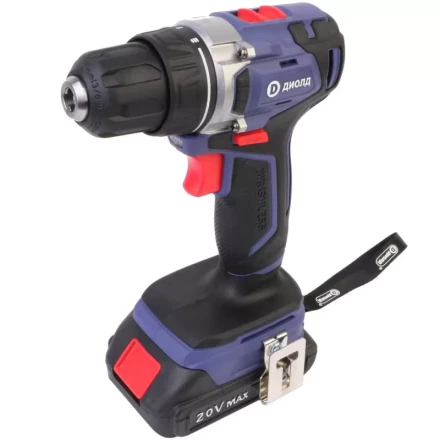 Аккумуляторная дрель-шуруповерт Диолд ДЭА-20Л-08 купить в Ноябрьске