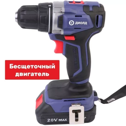 Аккумуляторная дрель-шуруповерт Диолд ДЭА-20Л-08 купить в Ноябрьске