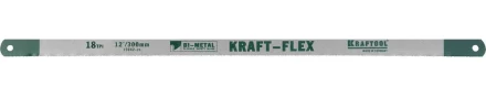 Полотно KRAFTOOL "KRAFT-FLEX" по металлу, Bi-Metal, 18TPI, 300 мм, 10 шт 15942-18-S10 купить в Ноябрьске
