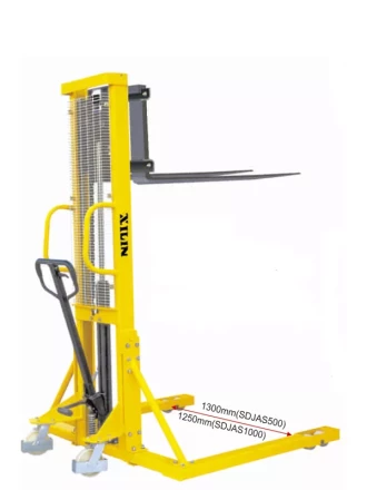 Штабелер гидравлический 1,0 т 1,6 м XILIN SDJAS1016 с раздвижными вилами и расширенными опорами 1006808 купить в Ноябрьске