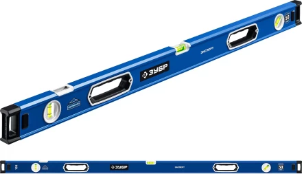 ЗУБР ЭКСПЕРТ, 1500 мм, с зеркальным глазком, уровень с усиленным профилем, Профессионал (34570-150) купить в Ноябрьске