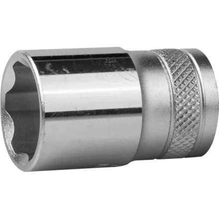 Торцовая головка KRAFTOOL &quot;INDUSTRIE QUALITAT&quot;, Cr-V, SUPER-LOCK, хромосатинированная, 1/2&quot;, 17 мм 27801-17_z01 купить в Ноябрьске