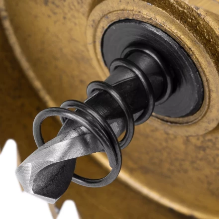 Коронка по металлу HSS, 55 мм, нитридтитановое покрытие Denzel 724118 купить в Ноябрьске