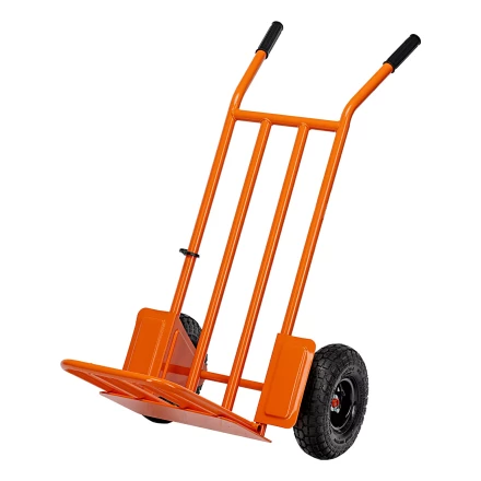 Тележка ручная 2-х колесная Сибртех 69301, облегченная, г/п 150кг, откидная платформа 430х355мм купить в Ноябрьске