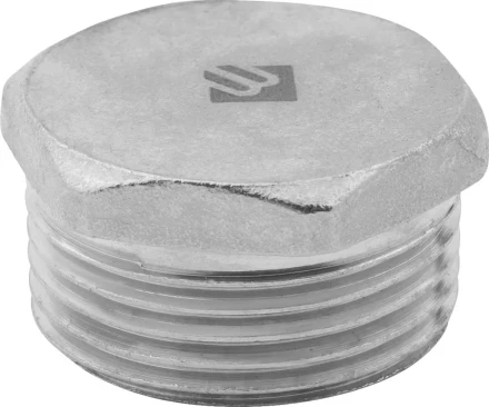 Заглушка ЗУБР "ЭКСПЕРТ", никелированная латунь, 6-ти гранная головка, наружная резьба, 3/4" 51297-S-3/4 купить в Ноябрьске