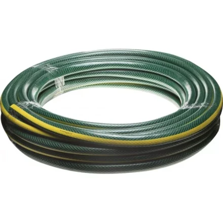 Шланг GRINDA &quot;STANDARD&quot; поливочный, 10 атм., армированный, 3-х слойный, 1&quot;х25м 429000-1-25 купить в Ноябрьске