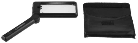 Лупа STAYER &quot;MASTER&quot; складная с подсветкой для чтения, 2-х/8-и кратное увеличение, размер линзы 100х50мм 40526 купить в Ноябрьске