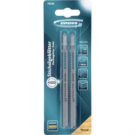 Полотна для электролобзика по дереву 2 шт 3165 GROSS 78266 купить в Ноябрьске