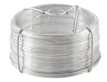 Проволока стальная оцинкованная 0,5 мм длина 200м Сибртех 47750 купить в Ноябрьске