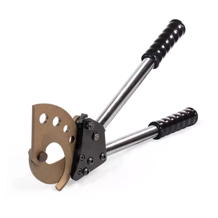 Секторные ножницы КВТ НСТ-38 для резки кабелей до 38 мм, проводов АС со стальным сердечником и прутков из низкоуглеродистой стали (84394) купить в Ноябрьске