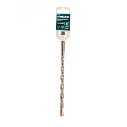 Бур по бетону QUADRO 10 x 210 мм SDS PLUS Gross 70774 купить в Ноябрьске