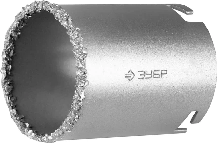 ЗУБР 83 мм, L 55 мм, карбид вольфрама, кольцевая коронка (33350-83) купить в Ноябрьске